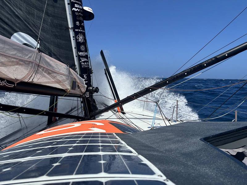 Antoine Cornic, Human Immobilier - Vendée Globe 2024 - photo © Antoine Cornic #VG2024