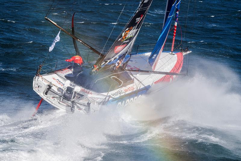 Yoann Richomme on Paprec Arkéa - 2024 Vendée Globe photo copyright Eloi Stichelbaut / Polaryse taken at  and featuring the IMOCA class