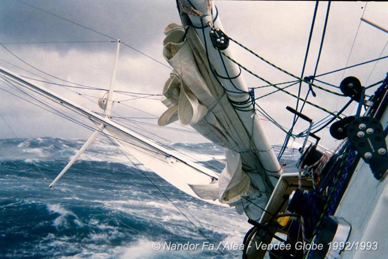 Vendée Globe 1992-1993 - photo © Nandor Fa / Vendée Globe 1992-93