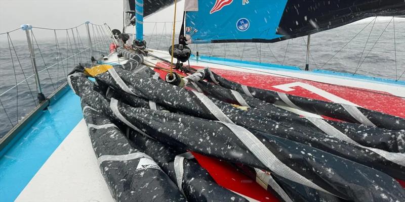 Photo sent from the boat Malizia - Seaexplorer during the Vendée Globe sailing race on December 22, 2024 photo copyright Boris Herrmann taken at  and featuring the IMOCA class