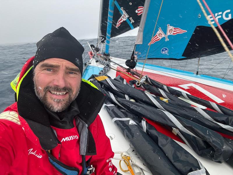 Early Christmas snow onboard Malizia - Seaexplorer on Day 42 of the Vendée Globe 2024-2025 - photo © Boris Herrmann / Team Malizia