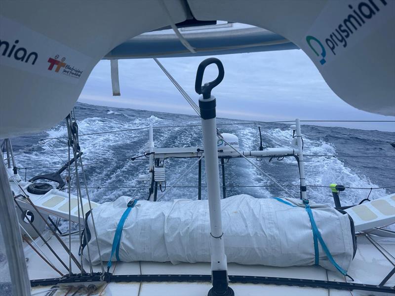 Giancarlo Pedote in the Vendée Globe - Onboard image, week 6 photo copyright Giancarlo Pedote taken at  and featuring the IMOCA class