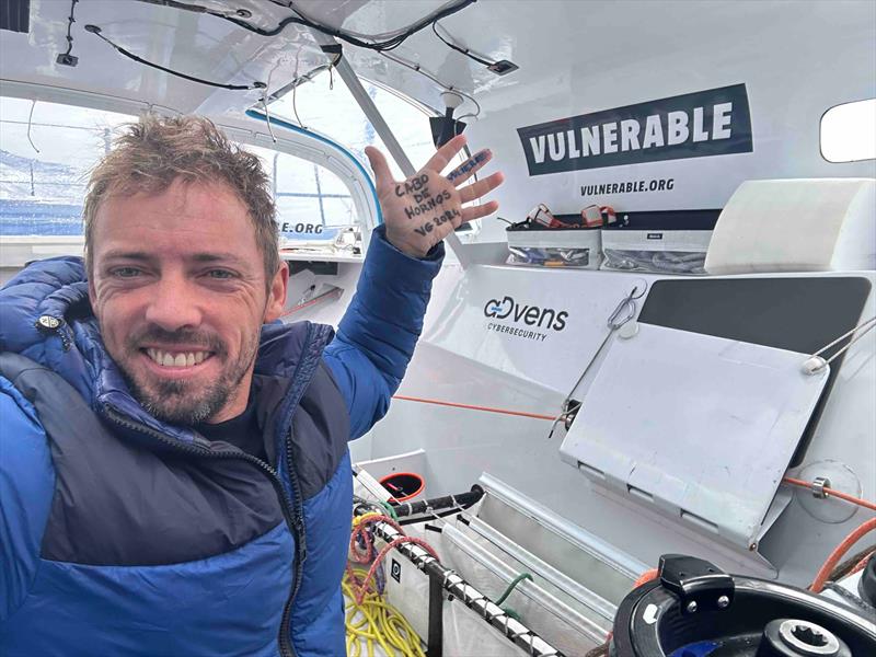 Thomas Ruyant (FRA) at Cape Horn -  Vendée Globe  -  December 27, 2024 - photo © Thomas Ruyant