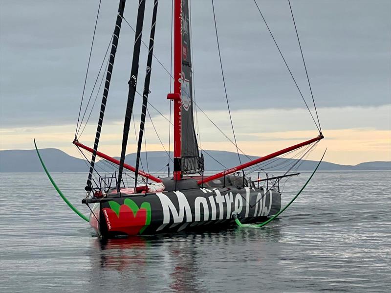 Yannick Bestaven's Maître CoQ in the Beagle Channel - Vendée Globe 2024 - photo © Brice Monegier Du Sorbier