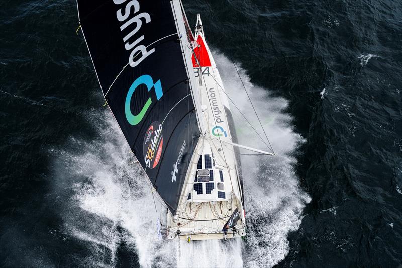 Giancarlo Pedote in the Vendée Globe - photo © Eloi Stichelbaut - polaRYSE / IMOCA