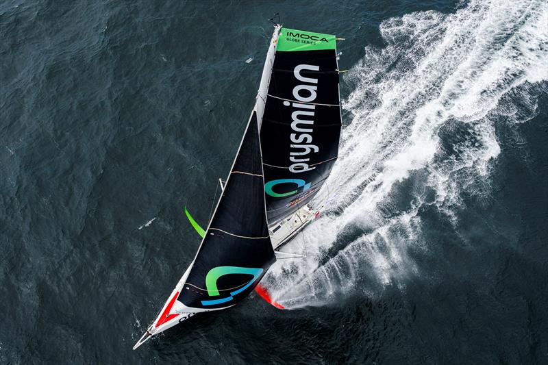 Giancarlo Pedote in the Vendée Globe - photo © Eloi Stichelbaut - polaRYSE / IMOCA