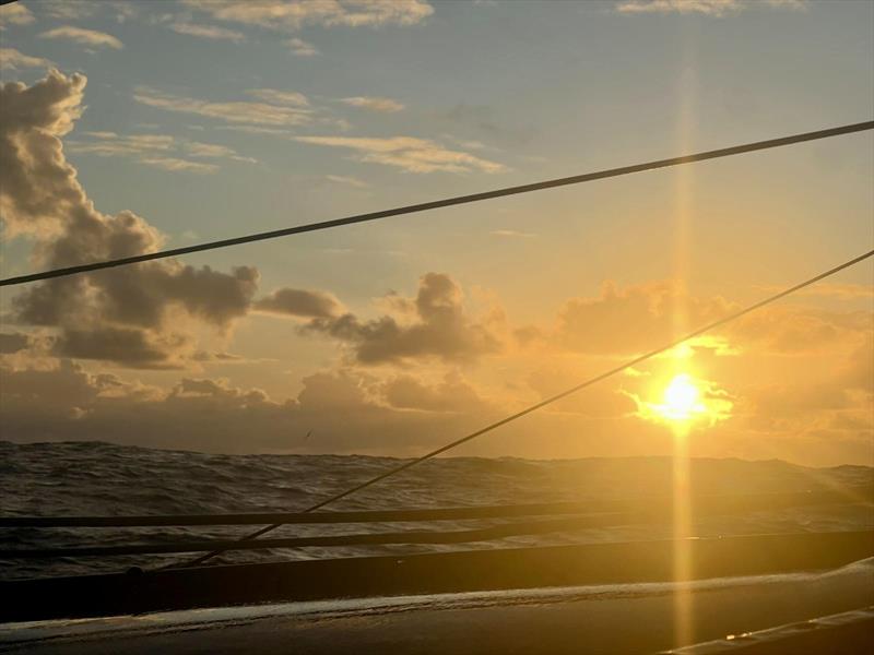 Clarisse Crémer in the Vendée Globe week 9 - photo © Clarisse Crémer / L'Occitane Sailing Team