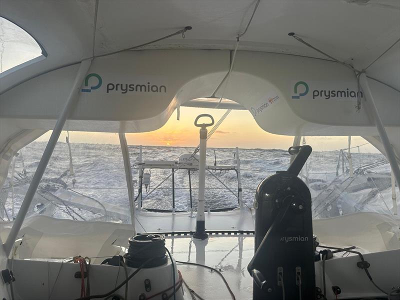 Onboard image week 9 - Vendée Globe - photo © Giancarlo Pedote