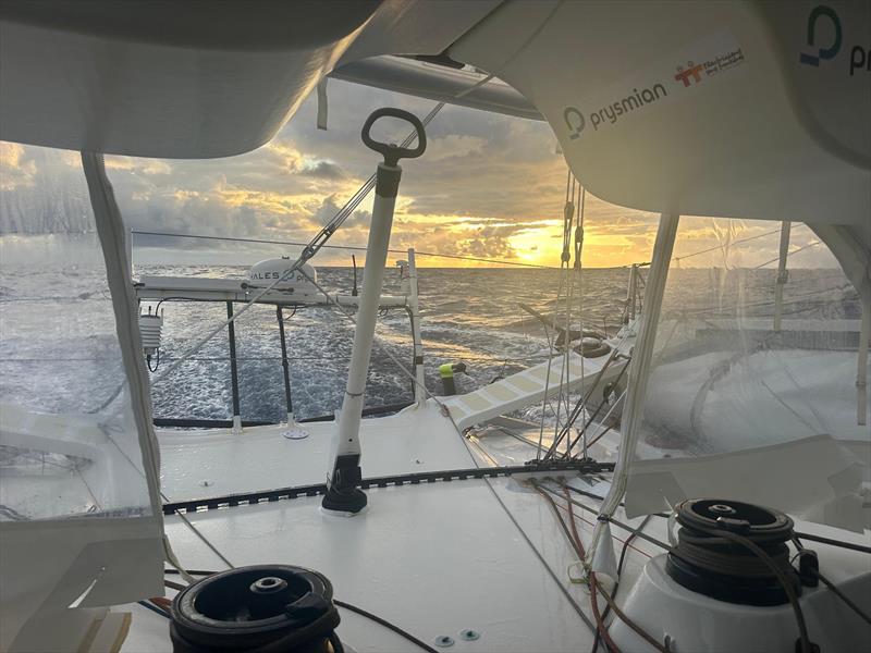 Onboard image week 9 - Vendée Globe - photo © Giancarlo Pedote