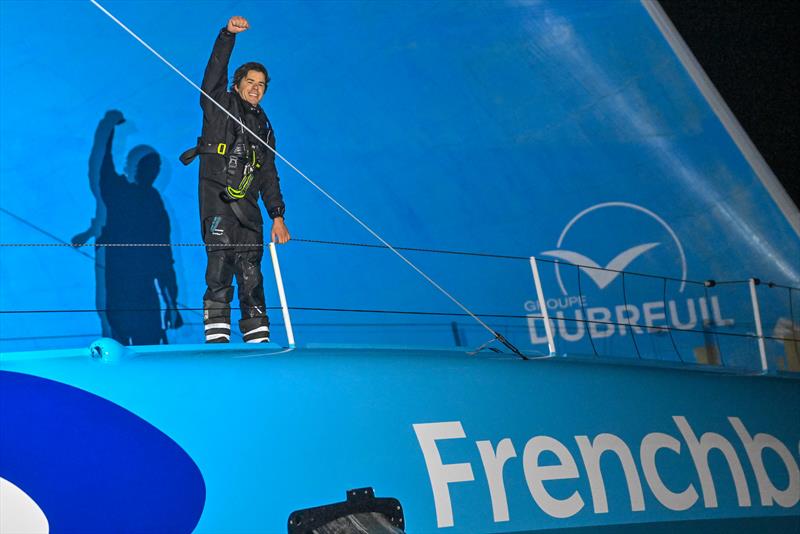 Sébastien Simon aboard Groupe Dubreuil finishes 3rd in the Vendée Globe 2024 - photo © Jean-Louis Carli / Alea