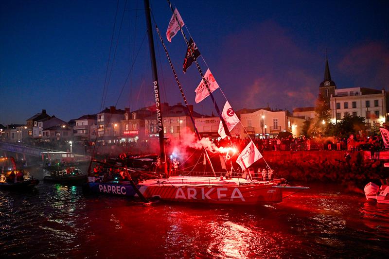 Yoann Richomme takes second place in the Vendée Globe - photo © Jean-Louis Carli / Alea