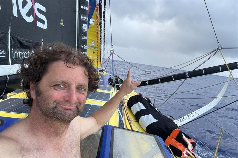 Arnaud Boissières in the Vendée Globe - 23 January 2025 - photo © Arnaud Boissières