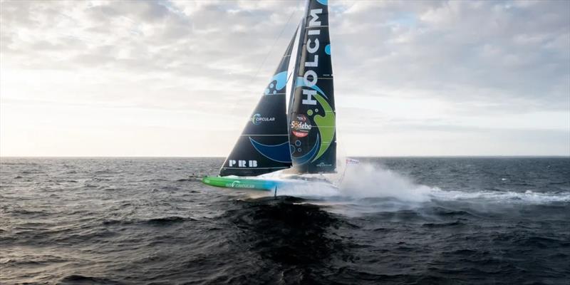 Holcim - PRB skipper Nicolas Lunven (FRA) trains on September 5, 2024 off Lorient, France - Vendée Globe - photo © Adrien Nivet / Polaryse