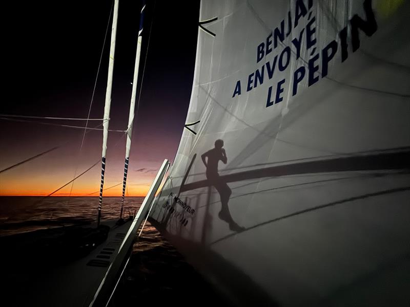 Benjamin Ferré (Monnoyeur - Duo for a Job, 19th) - Vendée Globe - photo © Benjamin Ferré #VG2024