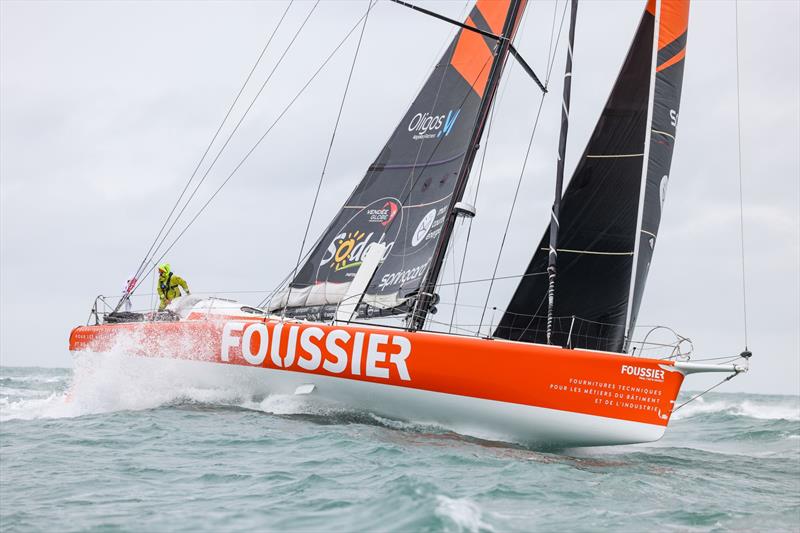 Sébastien Marsset (FRA) is photographed after taking 27th place in the Vendée Globe, on February 09 - photo © Jean-Marie Liot / Alea