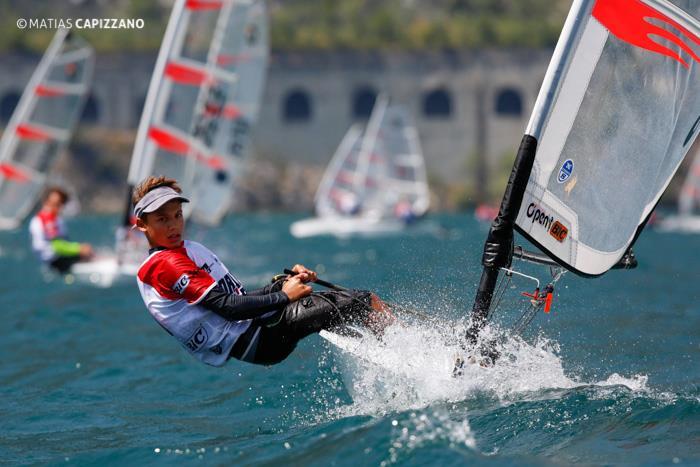 World O'pen Bic Cup at Riva del Garda day 3 photo copyright Matias Capizzano / www.capizzano.com taken at Fraglia Vela Riva and featuring the  class