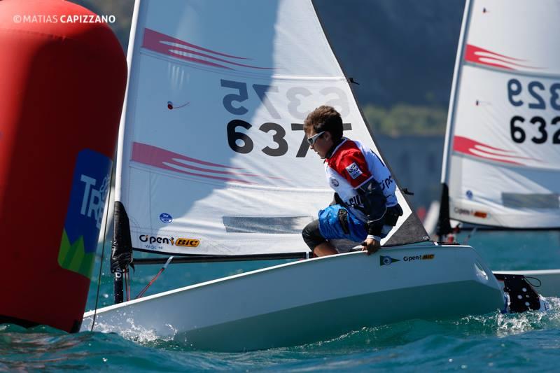 World O'pen Bic Cup at Riva del Garda day 3 photo copyright Matias Capizzano / www.capizzano.com taken at Fraglia Vela Riva and featuring the  class