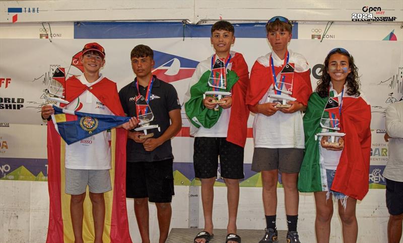 2024 Open Skiff Youth World Championships photo copyright Elena Giolai taken at Circolo Vela Arco and featuring the O'pen Skiff class