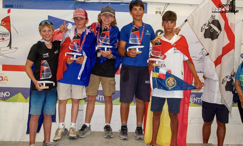 2024 Open Skiff Youth World Championships photo copyright Elena Giolai taken at Circolo Vela Arco and featuring the O'pen Skiff class