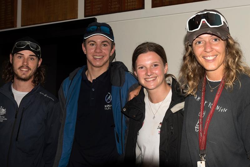 Awesome coaching lineup - 2024 Manly Cup photo copyright Marg's Yacht Photos taken at Manly Yacht Club and featuring the O'pen Skiff class