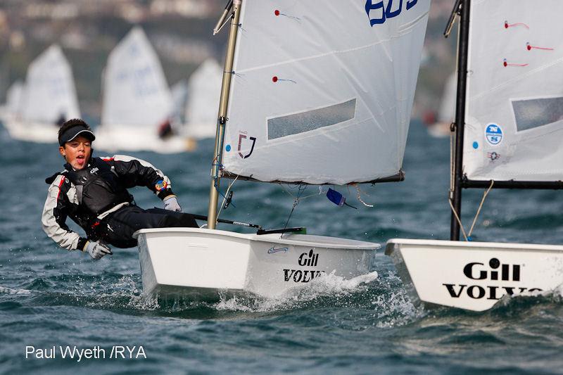 RYA Volvo South Zone Championship 2011 photo copyright Paul Wyeth / RYA taken at Weymouth & Portland Sailing Academy and featuring the Optimist class