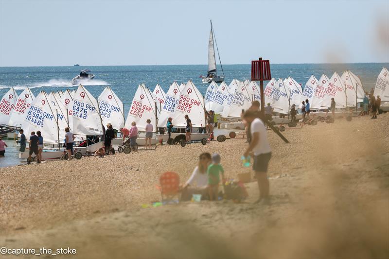 Magic Marine Optimist open meeting at Hayling Island - photo © Dave Dobrijevic / Capture the Stoke