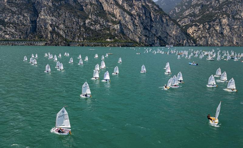 29th Ora Cup Ora Optimist Regatta photo copyright Elena Giolai taken at Circolo Vela Arco and featuring the Optimist class