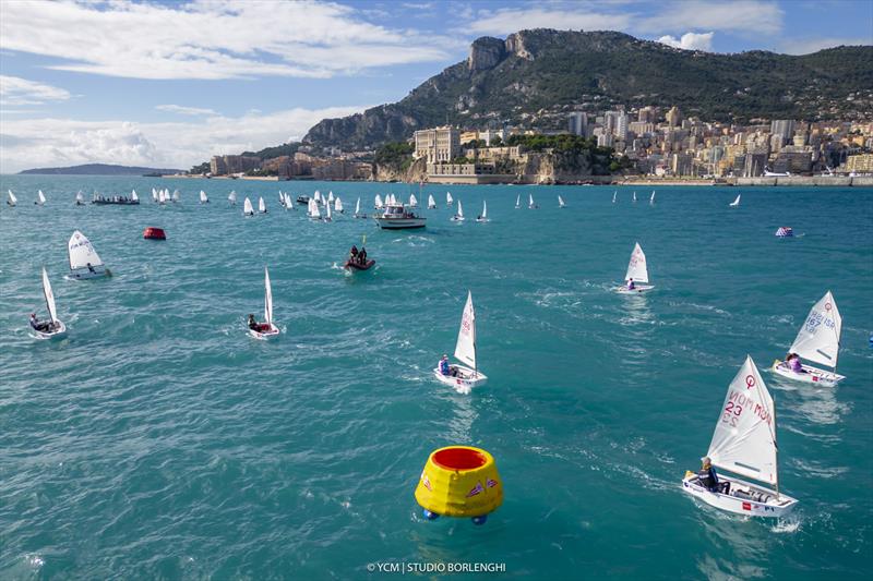 2024 Optimist European Team Racing Championship at Yacht Club de Monaco photo copyright Yacht Club de Monaco / Studio Borlenghi taken at Yacht Club de Monaco and featuring the Optimist class