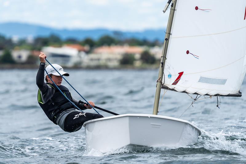 Acklin Stent - Sail Melbourne 2024 photo copyright Beau Outteridge taken at Australian Sailing and featuring the Optimist class