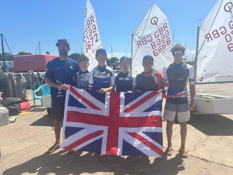 Optimist World Championship at Club Nautico Mar del Plata, Argentina - photo © IOCA UK