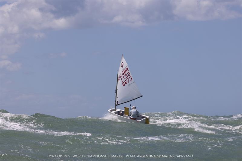 Optimist World Championship at Club Nautico Mar del Plata, Argentina - photo © Matias Capizzano