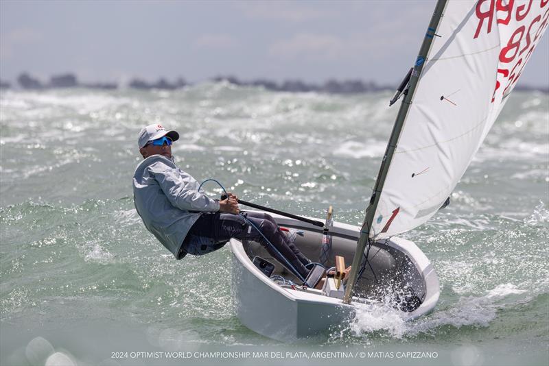 Optimist World Championship at Club Nautico Mar del Plata, Argentina photo copyright Matias Capizzano taken at Club Nautico Mar del Plata and featuring the Optimist class