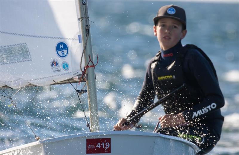 Jonny Rogers (GBR) - Euromarina Optimist Torrevieja - photo © Pep Portas / RCNT