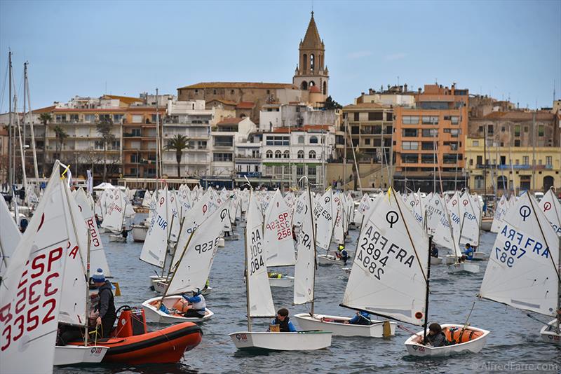 35th Palamós Optimist Trophy 2025 photo copyright Alfred Farré taken at Club de Vela Palamos and featuring the Optimist class