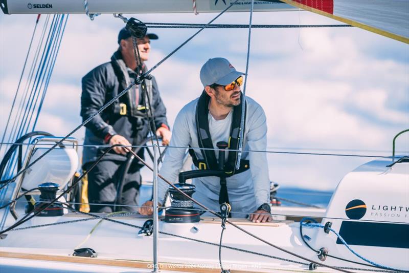 Arcona 385 LIGHTWORKS (GER), with Michael Höfgen and Eckhard Kaller (GER) - 2024 ORC Double-Handed World Championship Norway photo copyright Trond Teigen - KNS taken at Kongelig Norsk Seilforening and featuring the ORC class