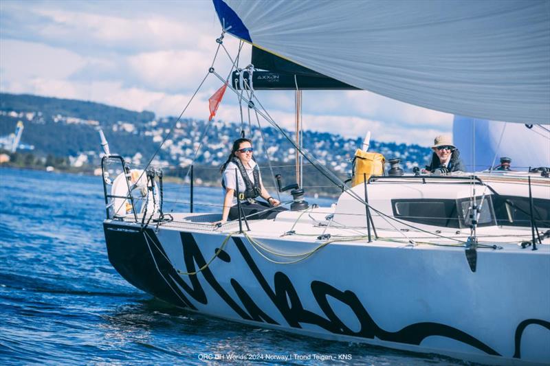 Christine Mika and Harald Walder on their JPK 10.80 MIKA - 2024 ORC Double-Handed World Championship Norway photo copyright Trond Teigen - KNS taken at Kongelig Norsk Seilforening and featuring the ORC class