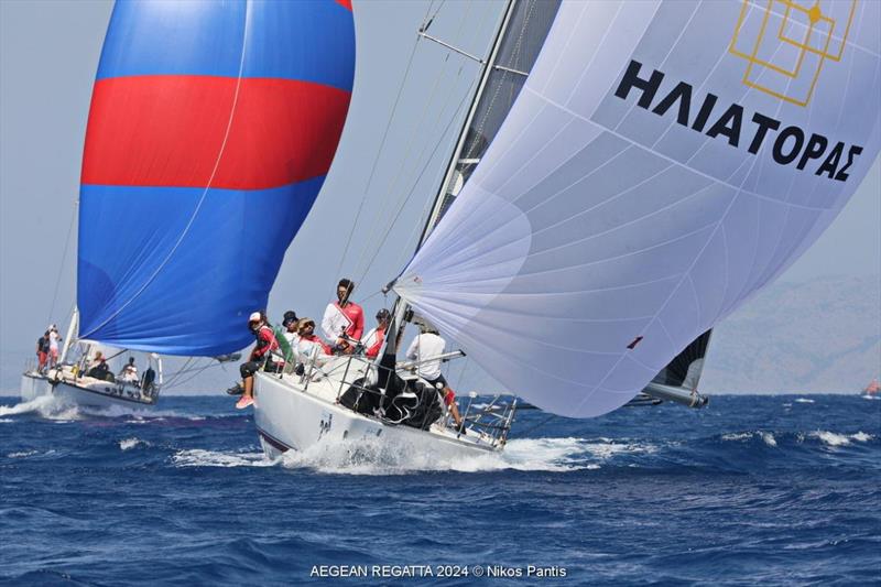 Aegean Regatta 2024 photo copyright Nikos Pantis taken at Offshore Yachting club of Rhodes and featuring the ORC class