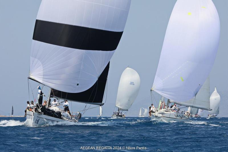 Aegean Regatta 2024 photo copyright Nikos Pantis taken at Offshore Yachting club of Rhodes and featuring the ORC class