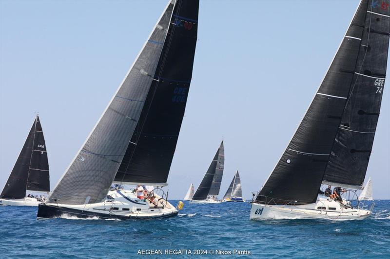 Aegean Regatta 2024 photo copyright Nikos Pantis taken at Offshore Yachting club of Rhodes and featuring the ORC class