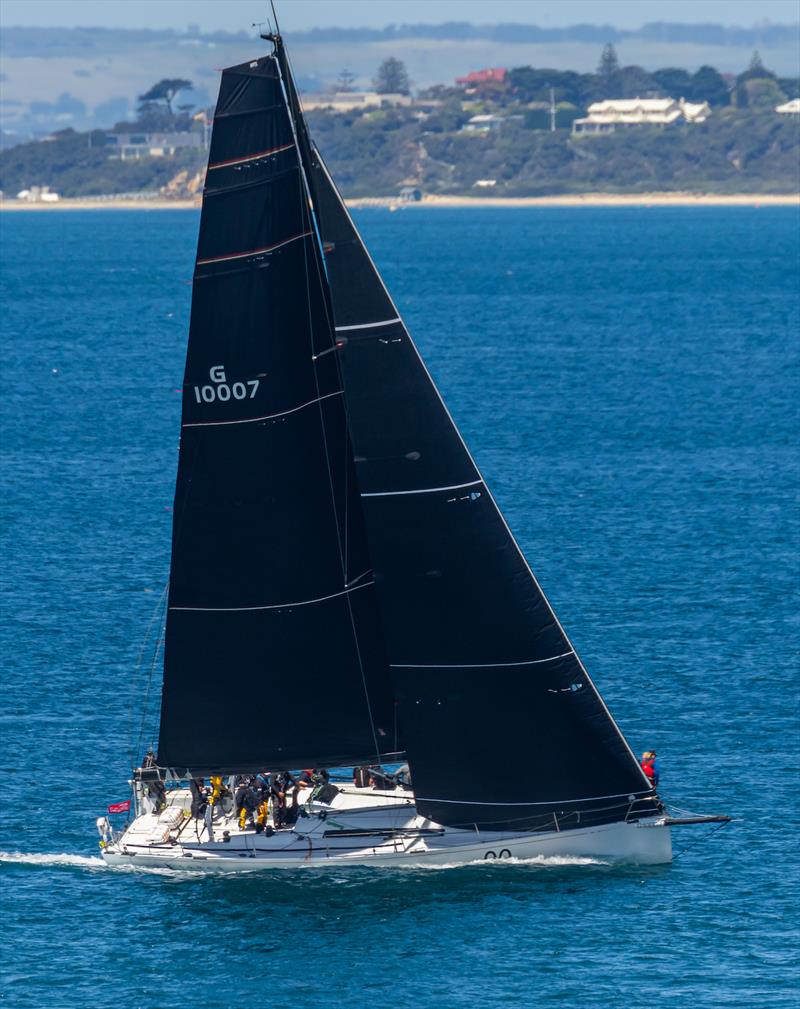 Line honours winner Extasea - 2024 Melbourne to Devonport Rudder Cup photo copyright Al Dillon taken at Ocean Racing Club of Victoria and featuring the ORC class