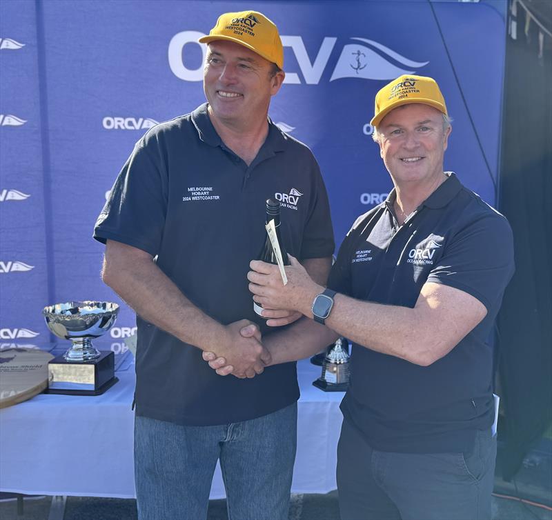 Dennis Ward Allan Collins Rookier Skipper Recipient - 2024 Melbourne to Hobart Yacht Race - photo © Jane Austen