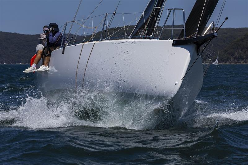 Bullwinkle crew on the hike - NSW ORC Championship at Pantaenius Pittwater Regatta - Day 1 - photo © Andrea Francolini / RPAYC