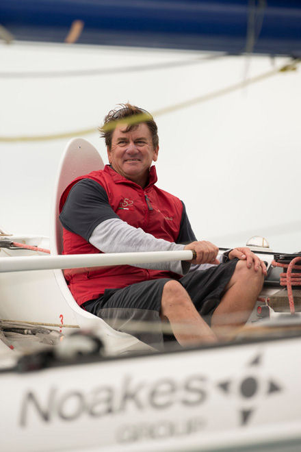 Sean Langman on board Team Australia photo copyright Andrea Francolini taken at  and featuring the ORMA 60 class