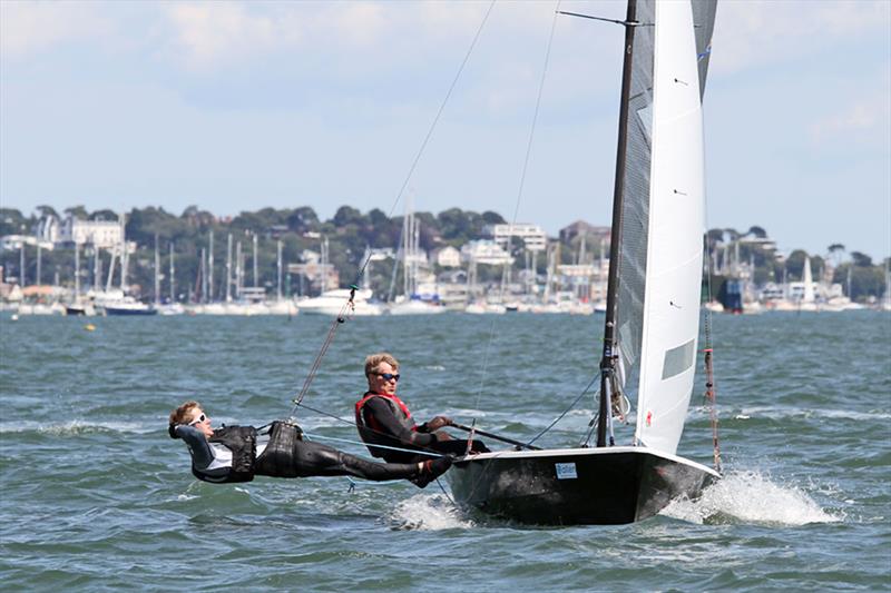 Poole Osprey open photo copyright Mike Millard taken at Poole Yacht Club and featuring the Osprey class