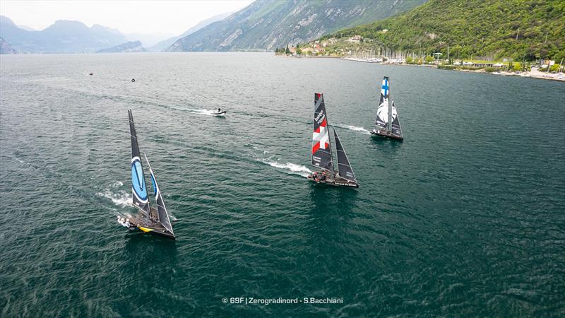 Eurosaf 69f European Championship photo copyright Zerogradinord / Stefano Bacchiani taken at Fraglia Vela Malcesine and featuring the Persico 69F class