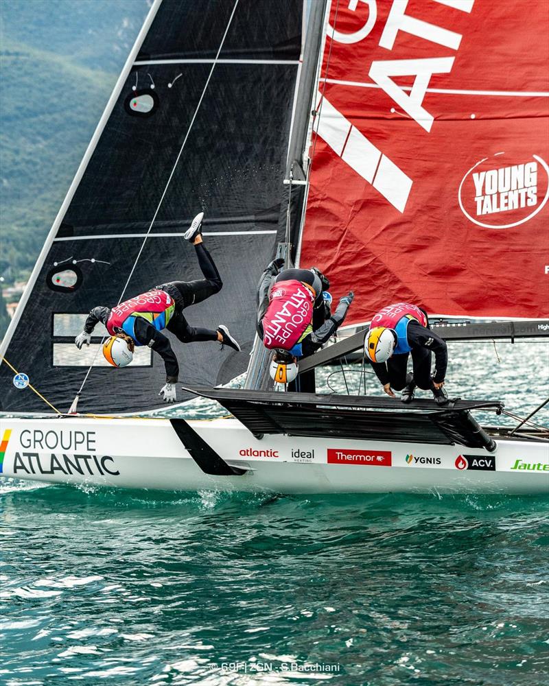 Groupe Atlantic wins the 69F Circuit and the EUROSAF 69F Europeans photo copyright ZGN - S.Bacchiani taken at Fraglia Vela Malcesine and featuring the Persico 69F class