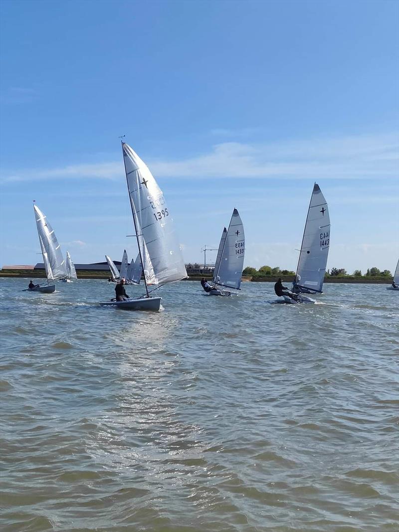 Creeksea Phantom Open photo copyright David Chick taken at Creeksea Sailing Club and featuring the Phantom class