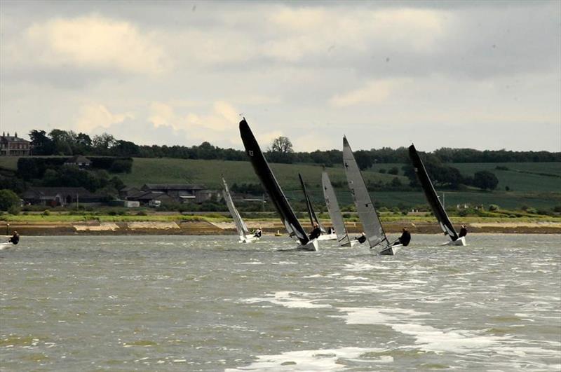 Creeksea Phantom Open photo copyright Alan Shrimplin taken at Creeksea Sailing Club and featuring the Phantom class