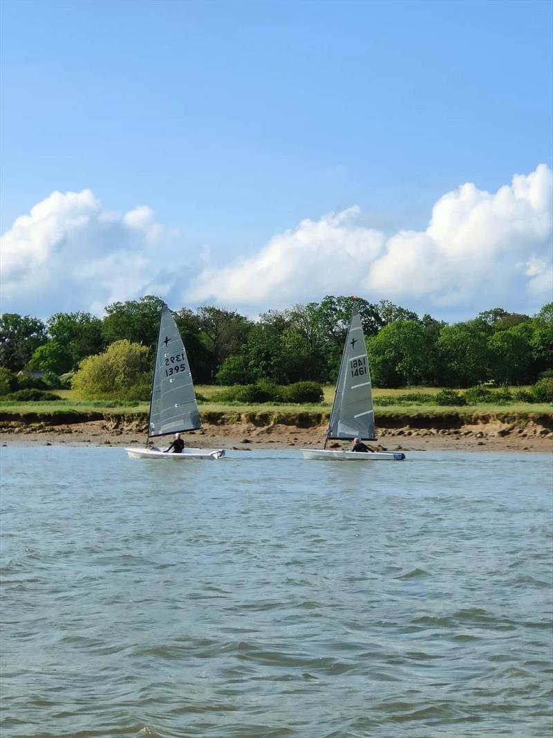 Creeksea Phantom Open photo copyright David Chick taken at Creeksea Sailing Club and featuring the Phantom class