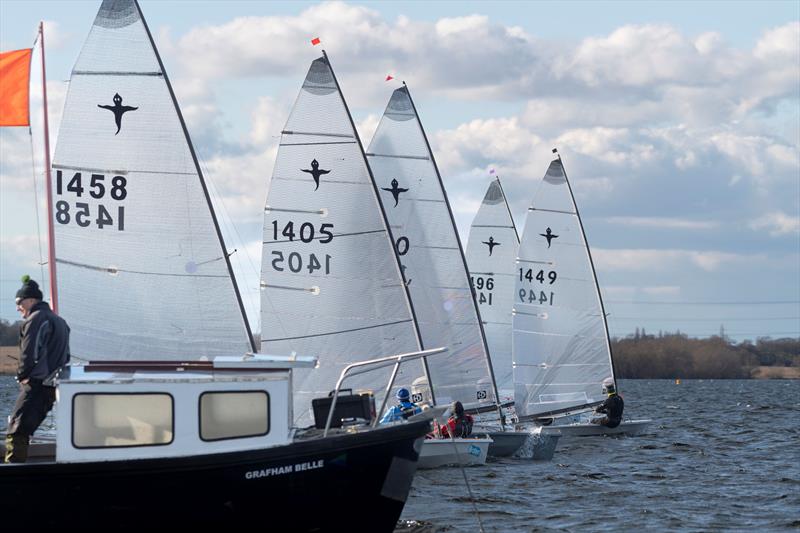 Phantoms during the Ovington Inlands at Grafham Water photo copyright Paul Sanwell / OPP taken at Grafham Water Sailing Club and featuring the Phantom class